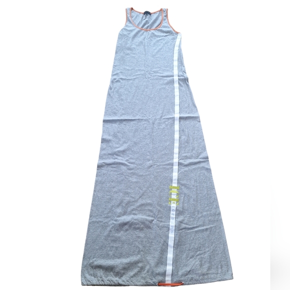 Iceberg 100% Cotton Sleeveless Maxi Summer Dress 42 - Picture 1 of 7